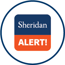 Screening through Sheridan Alert app