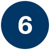 Dark blue circle with '6' in white