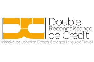 French version of the Dual Credit logo