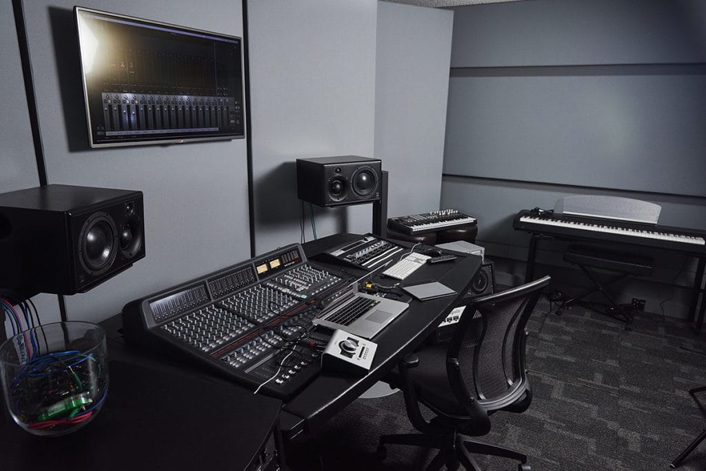 Slaight Music recording studio