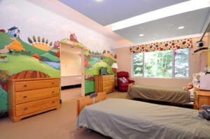 One of the rooms at The Darling Home for Kids