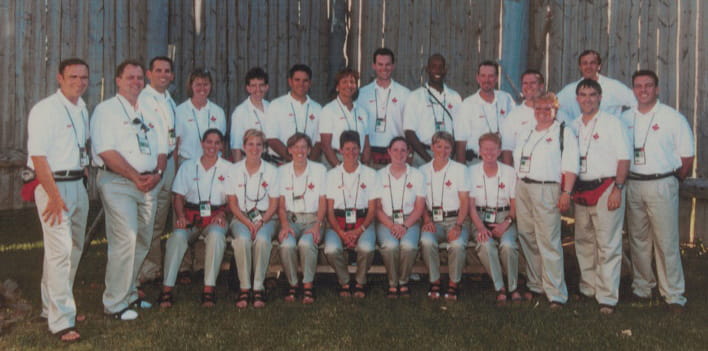 Canadian Medical Team at the 1999 Pan Am Games in Winnipeg, Manitoba