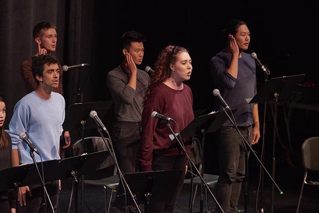 Fourth-year Music Theatre students at Sheridan
