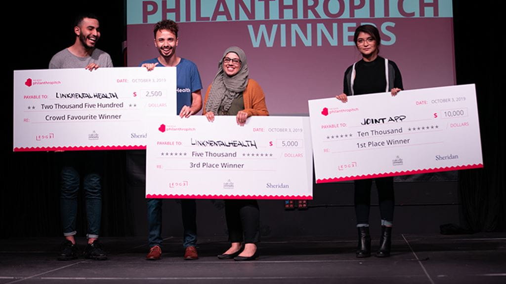 The EDGE Philanthropitch winners