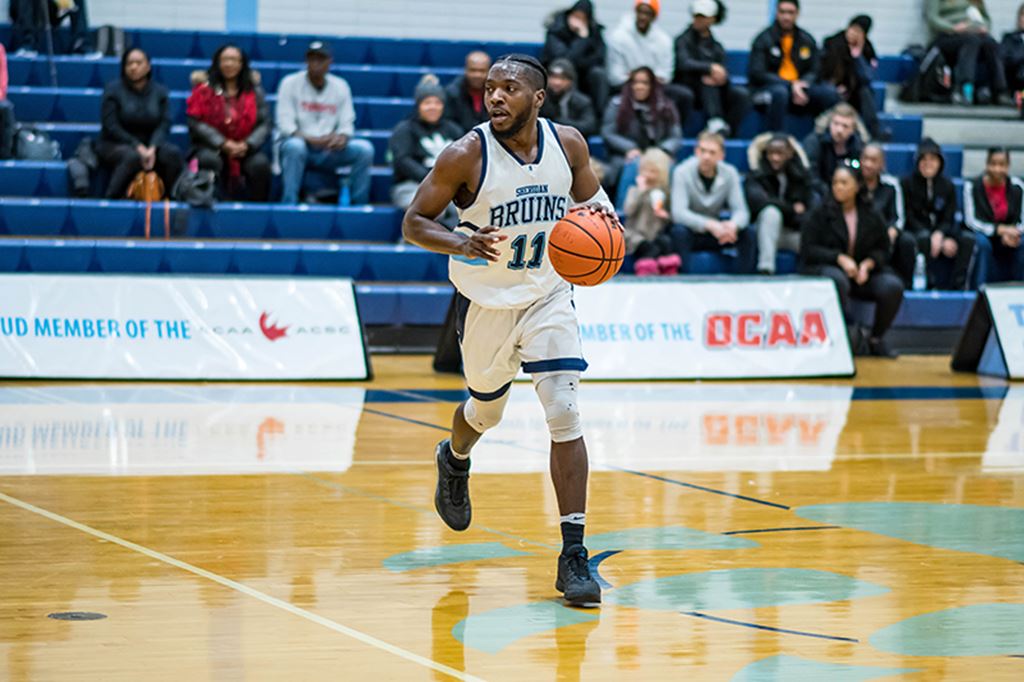 Nick Campbell - Sheridan Bruin basketball player and CCAA Player of the Year
