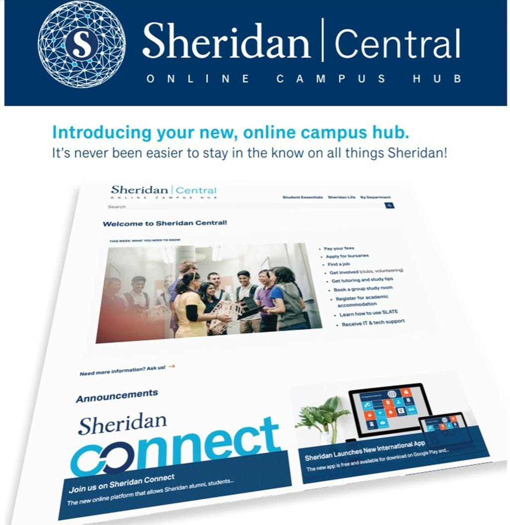 Sheridan Central home page photo