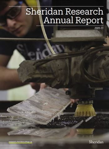 Sheridan Research  2020-2021 Annual Report Cover