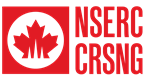 NSERC's red logo with Canadian maple leaf